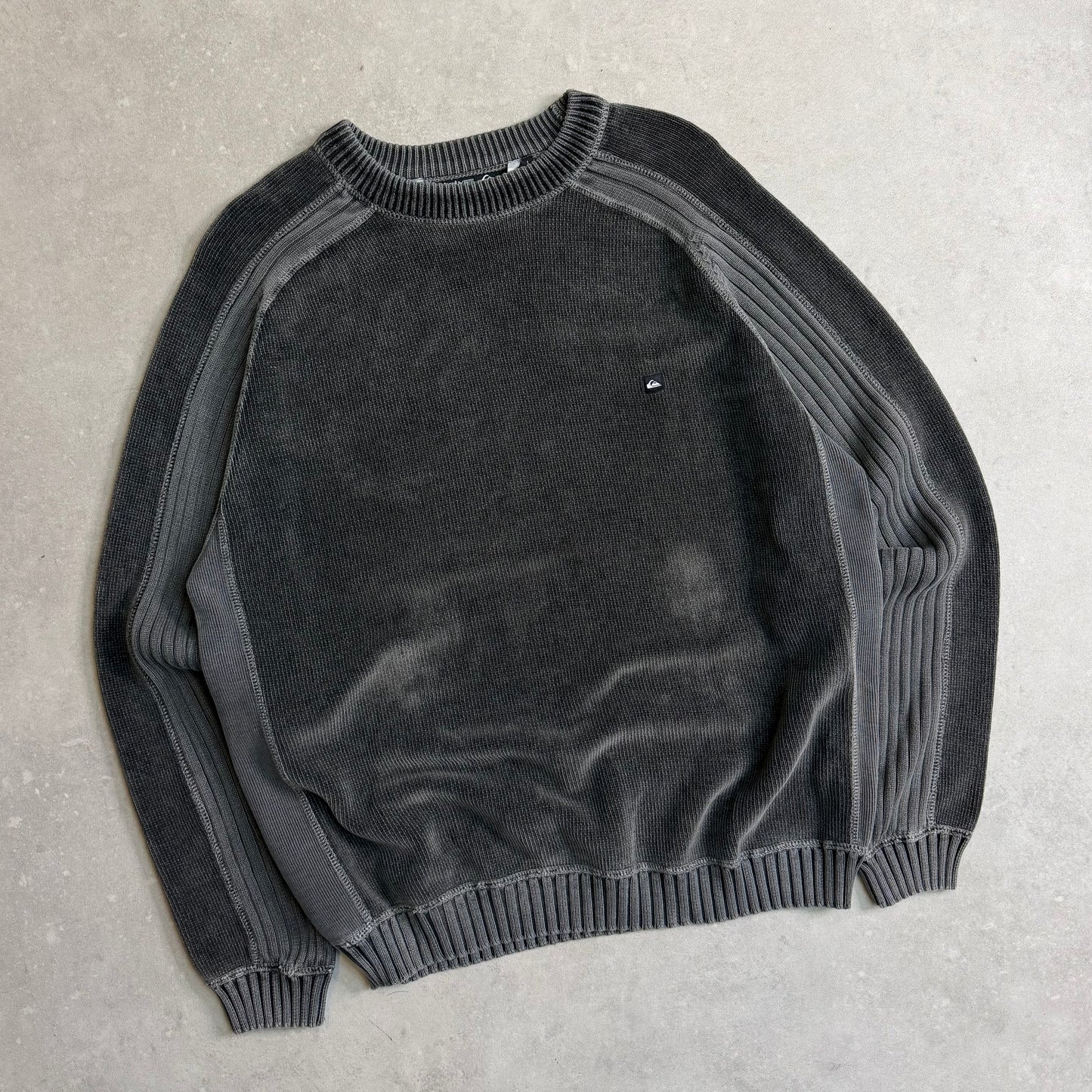 00's Quiksilver Corduroy Knit Jumper (L)
