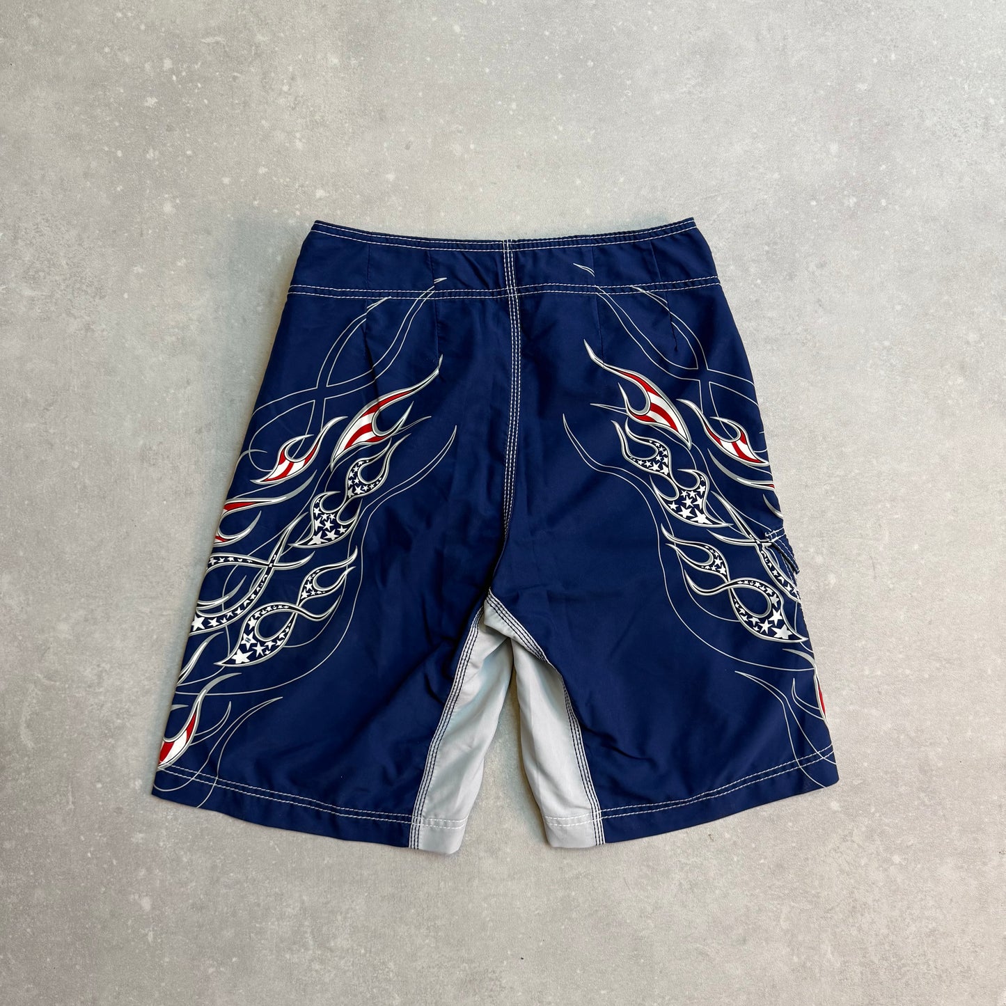 00’s Billabong Flame Board Shorts