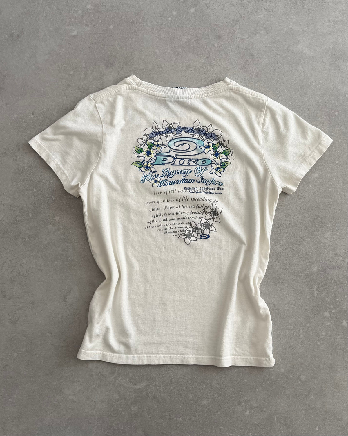 Vintage Women’s Piko Baby Tee (L)
