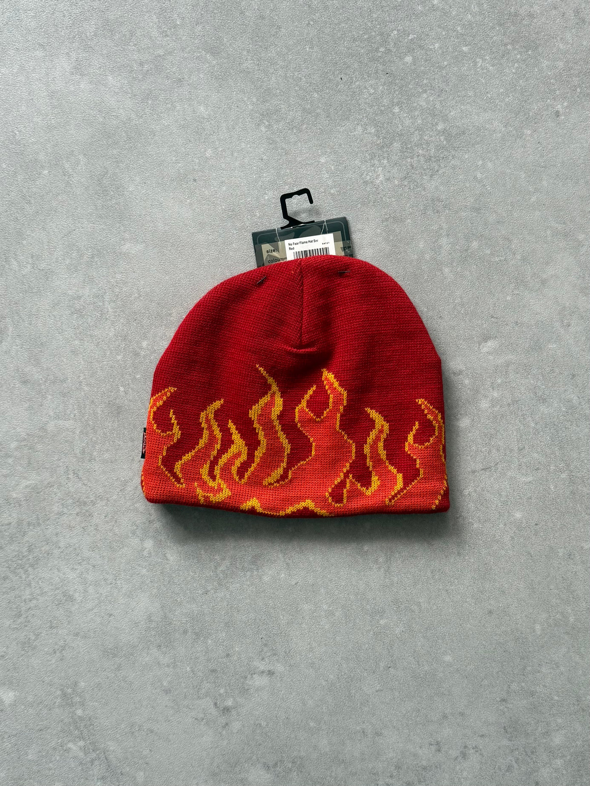 Vintage BNWT No Fear Flame Beanie