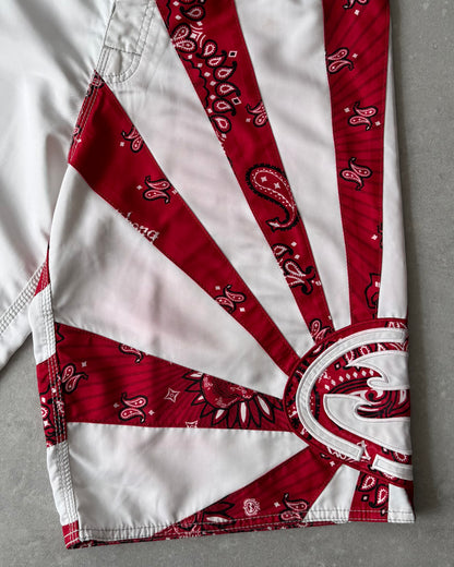 Vintage Billabong Rising Sun Paisley Boardshorts (32)