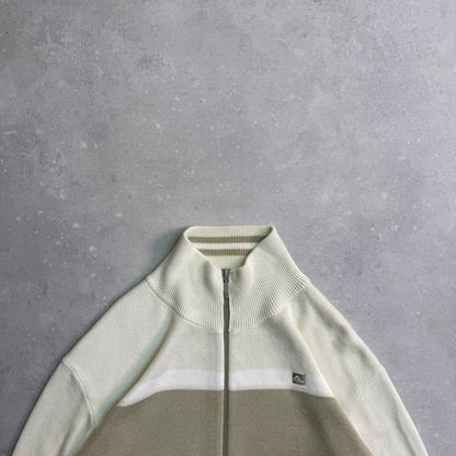 00’s Quiksilver Full Zip Knit Jumper (L)