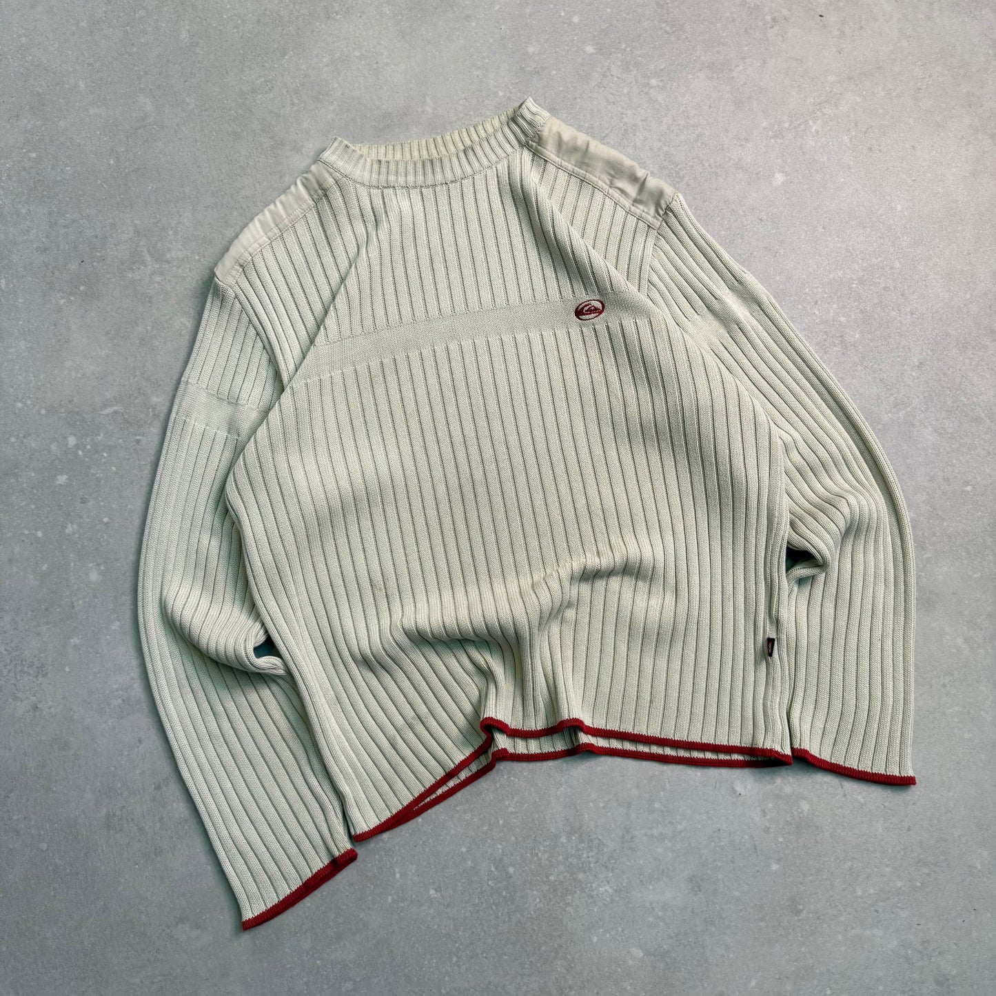 00’s Quiksilver Cable Knit Jumper (M)