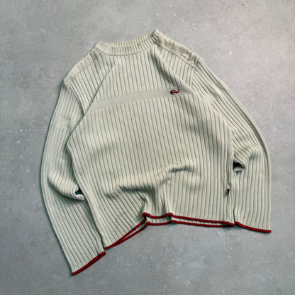 00’s Quiksilver Cable Knit Jumper (M)