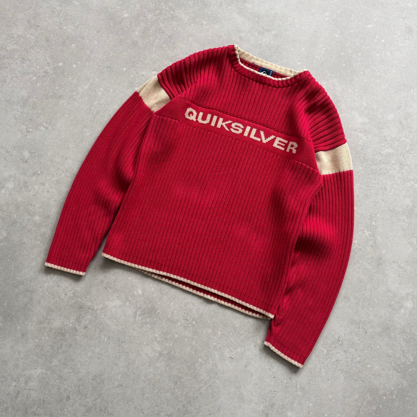 00's Quiksilver Cable Knit Jumper (8)
