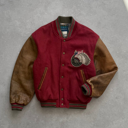 90’s O’Neill Leather Bomber Jacket (M)