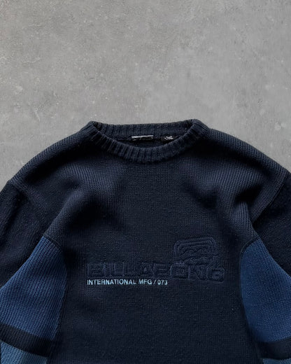 Vintage Billabong Systems Knit Jumper (S)