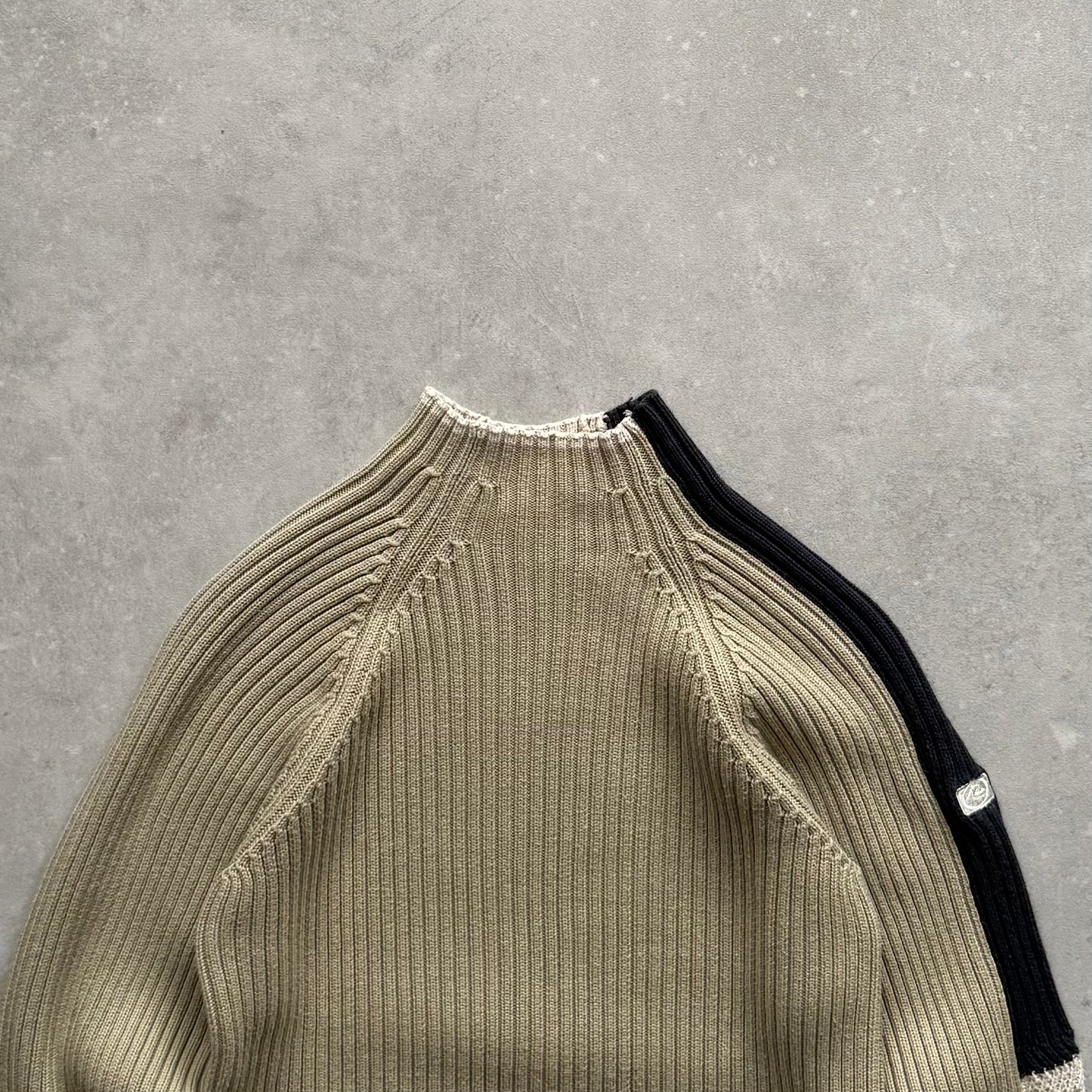 00's Quiksilver Cable Knit Jumper (S)