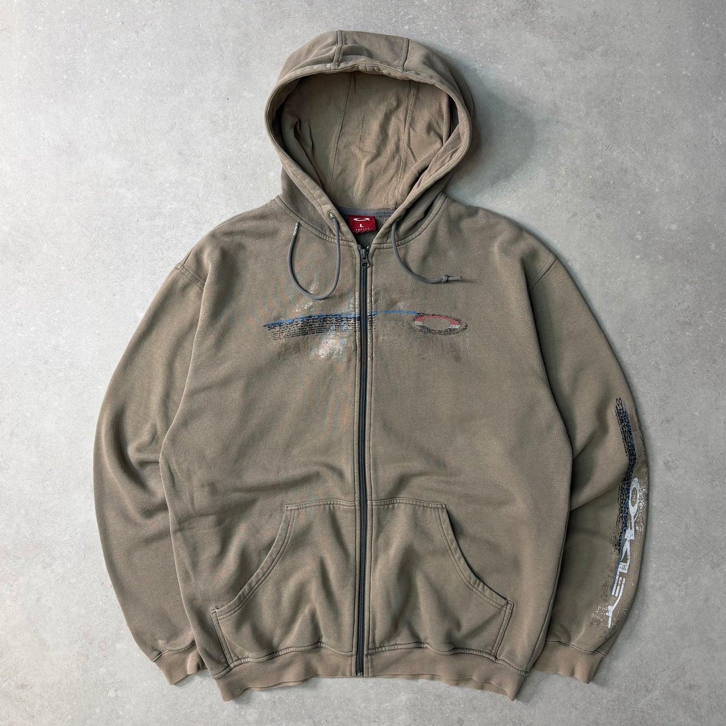 00's Oakley Zip-up Hoodie (L)
