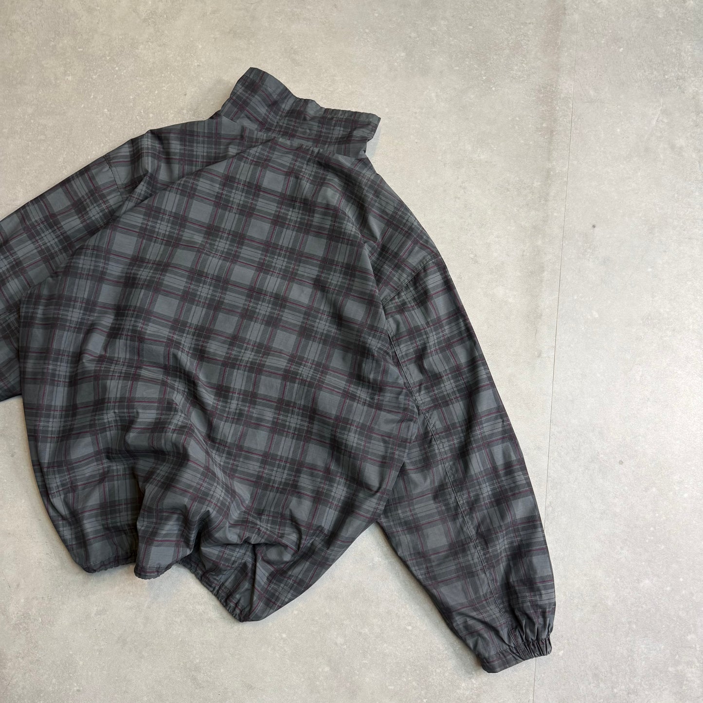 90's Quiksilver Plaid Shell Jacket (L)
