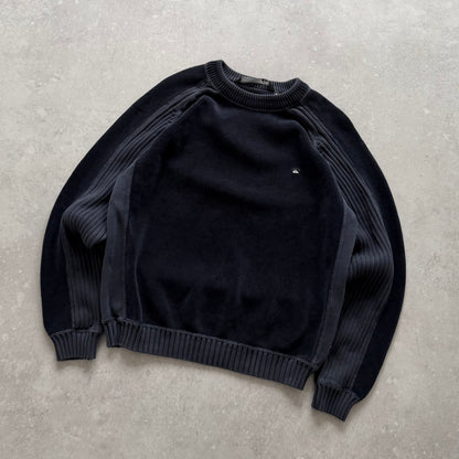 00’s Quiksilver Premium Series Corduroy Knit Jumper (M)