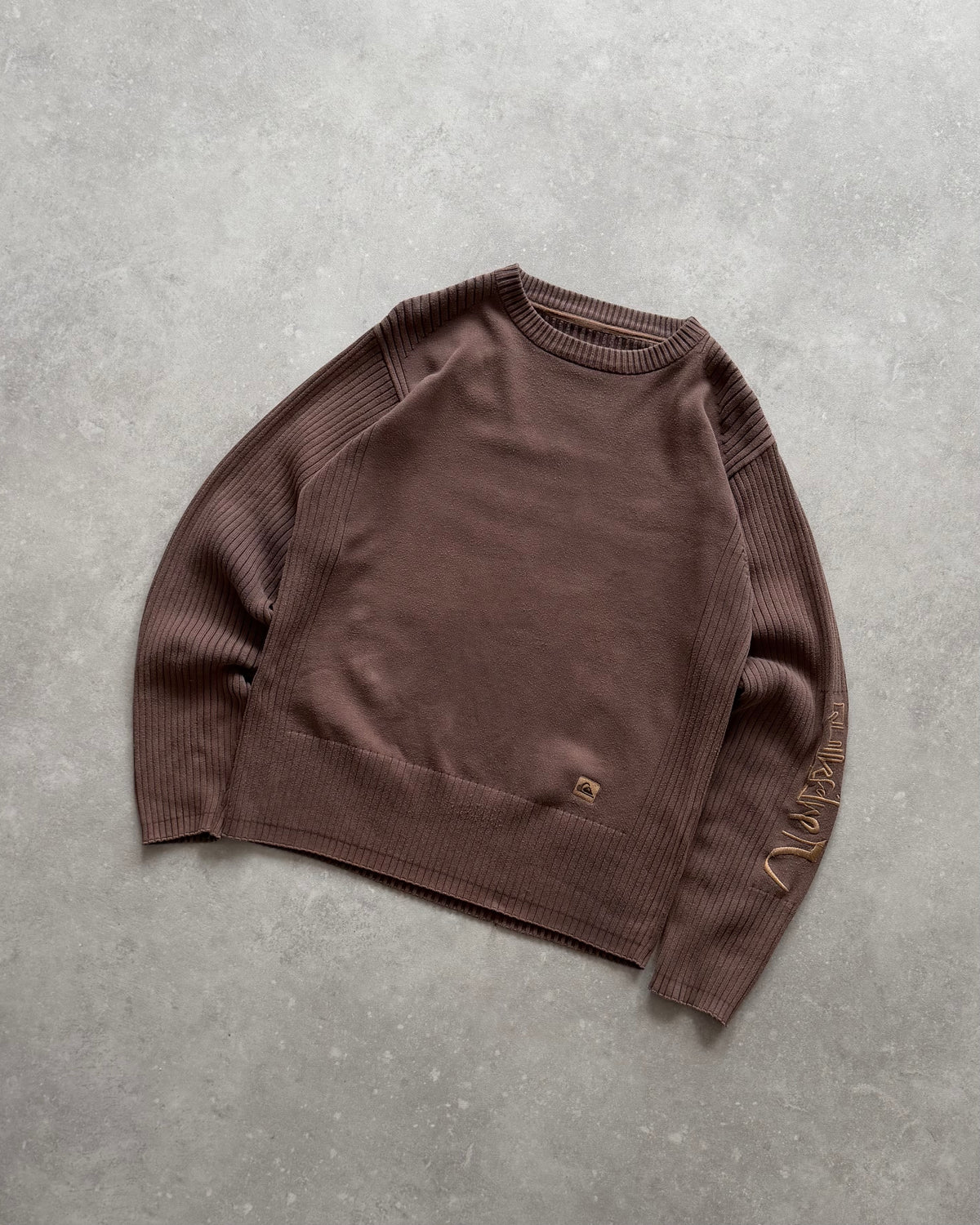 Vintage Quiksilver Cable Knit Jumper (S)