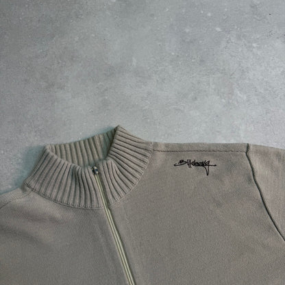 00’s Billabong Zip Through Knit Jumper (L)