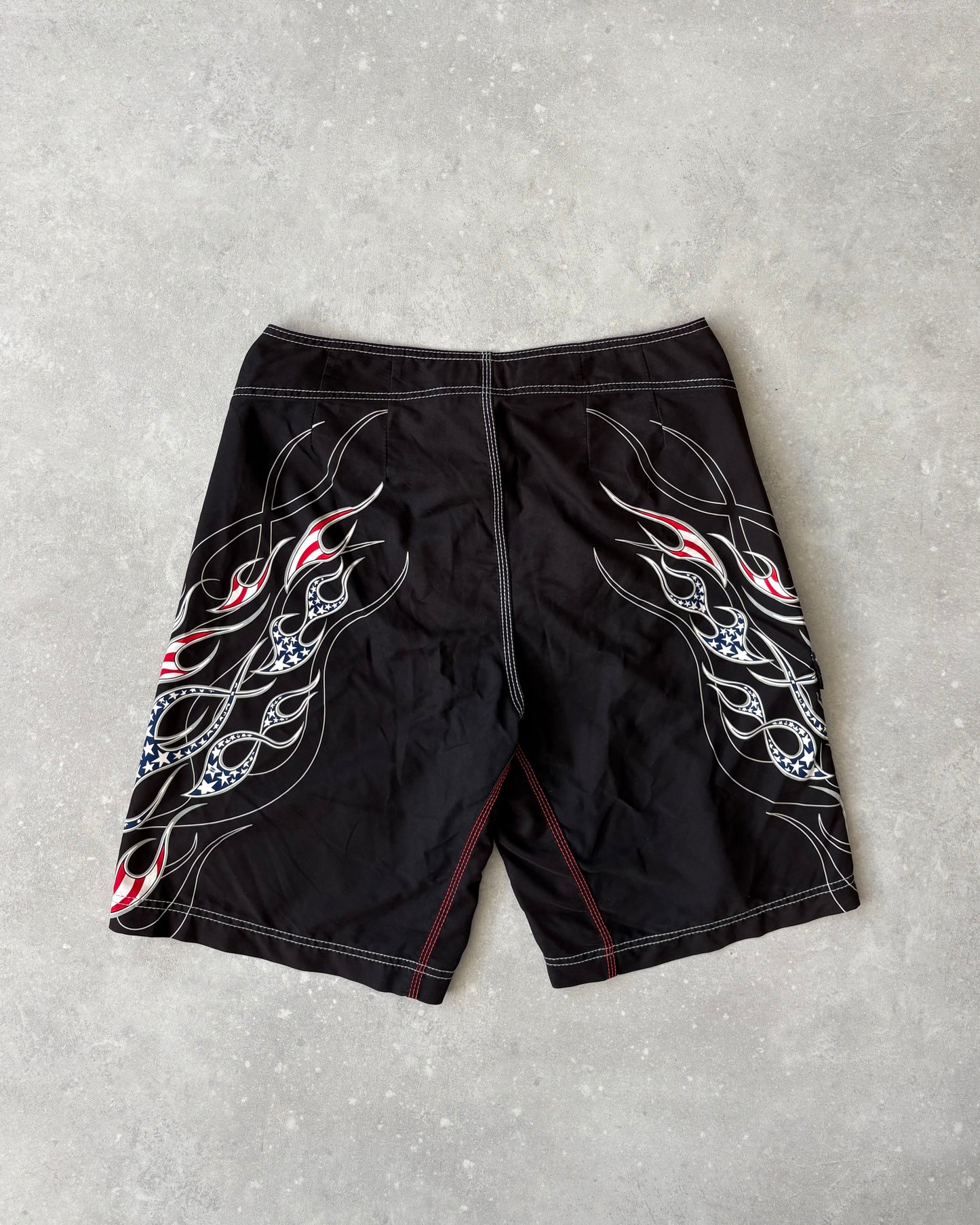 Vintage Billabong Flame Boardshorts (36)