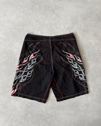 Vintage Billabong Flame Boardshorts (36)