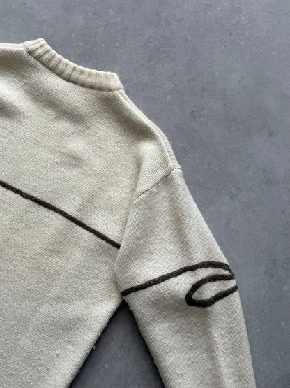 Vintage Rip Curl Knit Jumper (L)