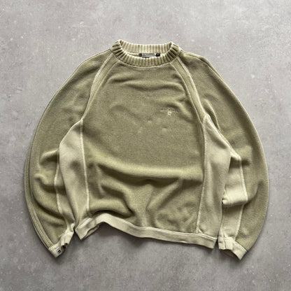00's Quiksilver Corduroy Knit Jumper (M)