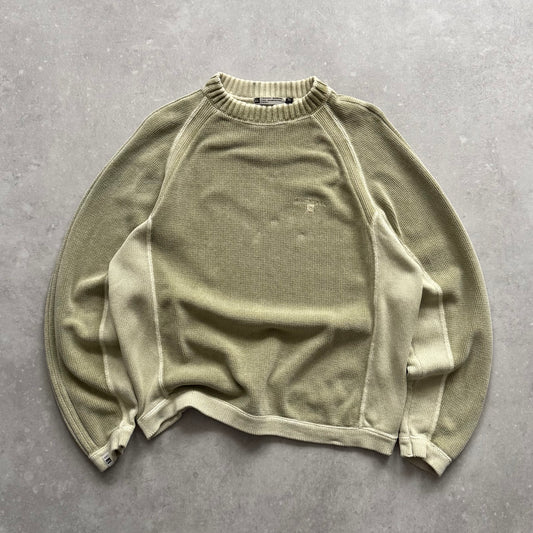00's Quiksilver Corduroy Knit Jumper (M)