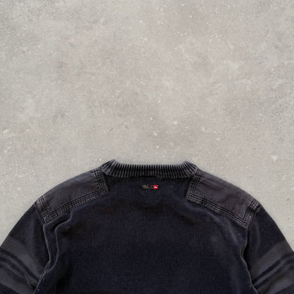 00’s Quiksilver Corduroy Knit Jumper (L)