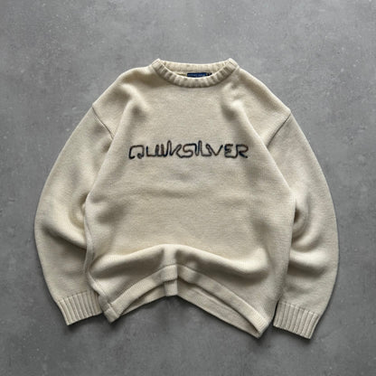 00's Quiksilver Knit Jumper (XL)