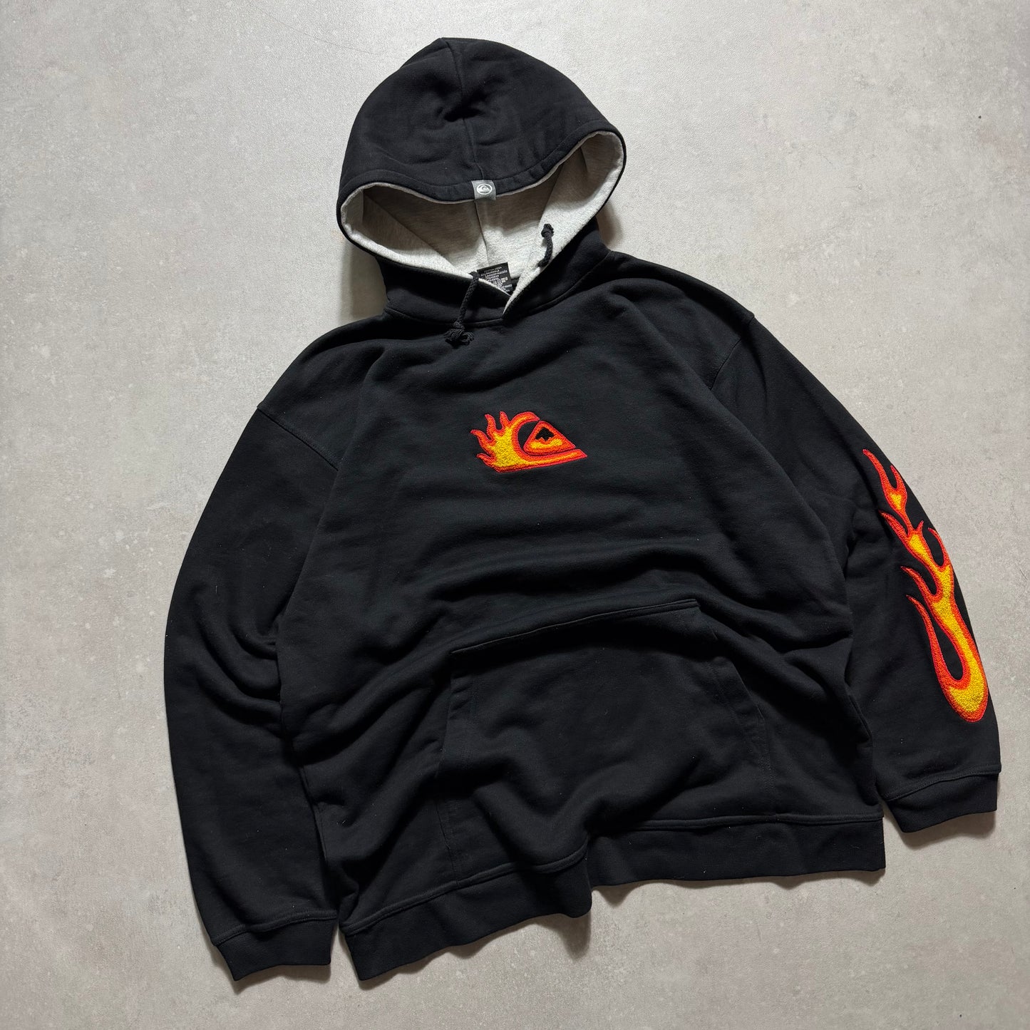 00’s Quiksilver Flame Hoodie (XL)