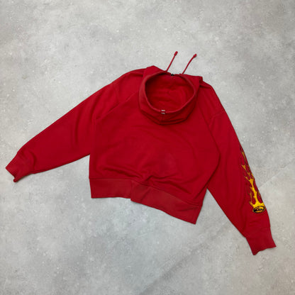 00’s Quiksilver Flame Hoodie (XL)