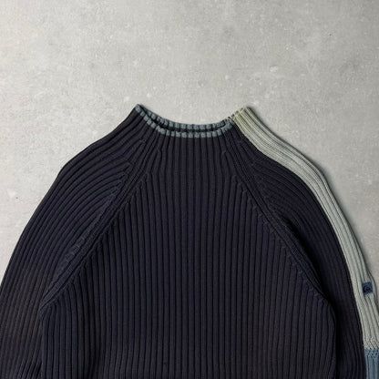 00's Quiksilver Cable Knit (M)