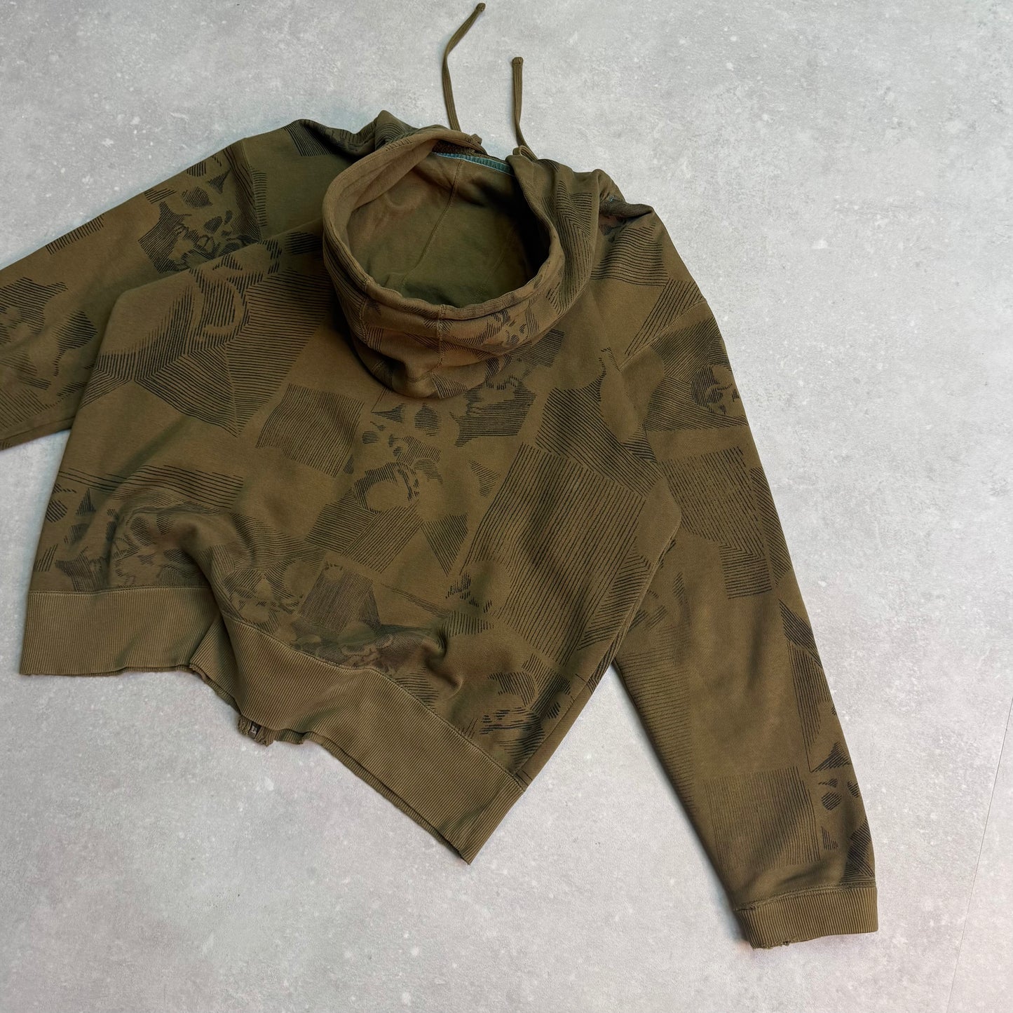 00’s Oakley Skull Hoodie (L)