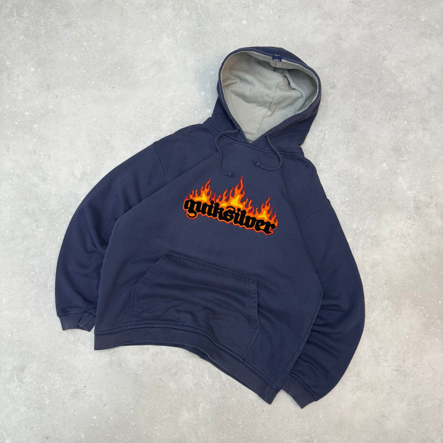 00’s Quiksilver Flame Hoodie