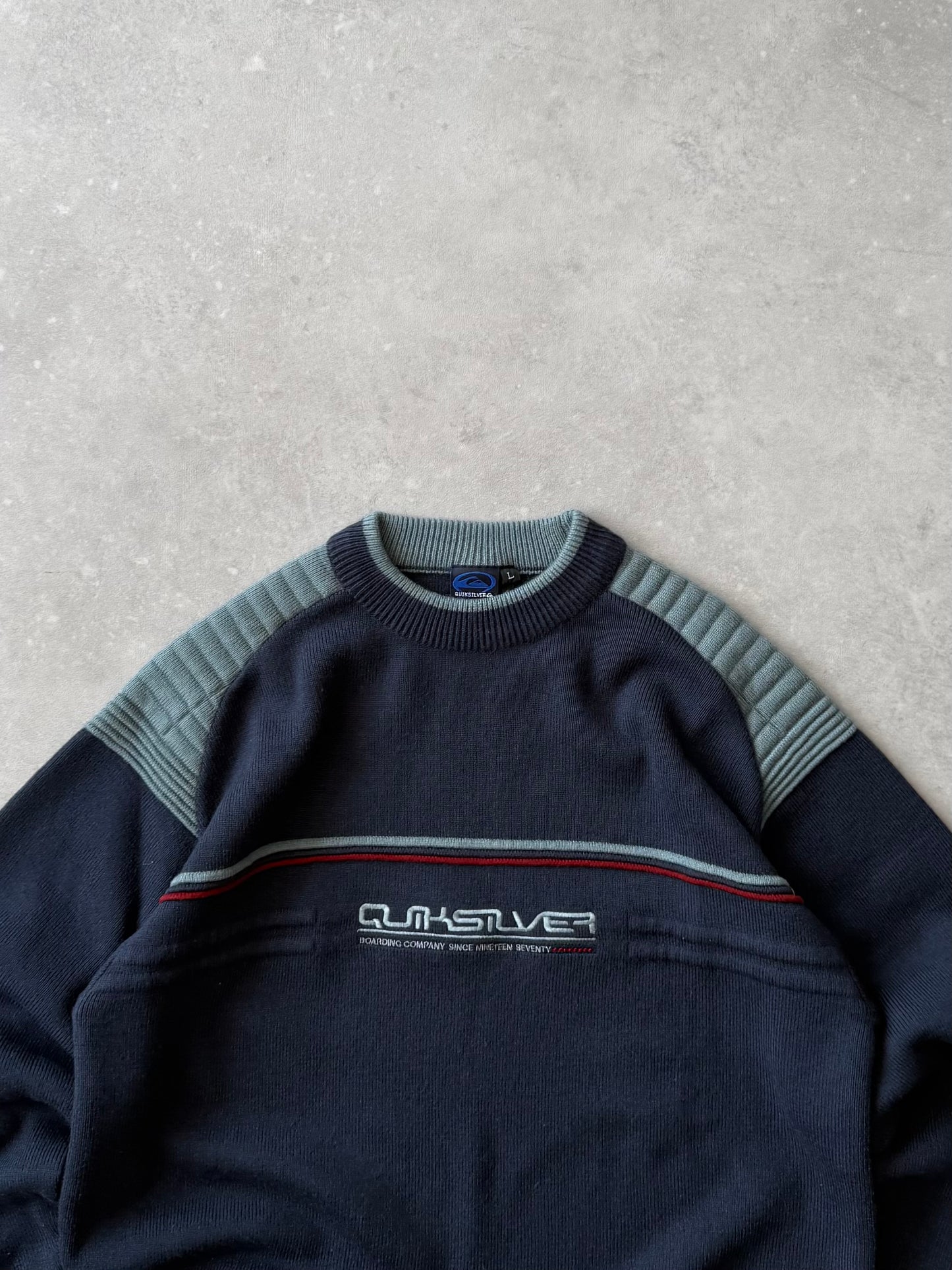 Vintage Quiksilver Knit Jumper (L)
