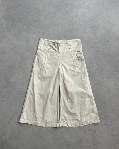 Vintage Roxy Flared 3/4 Length Trousers (28)