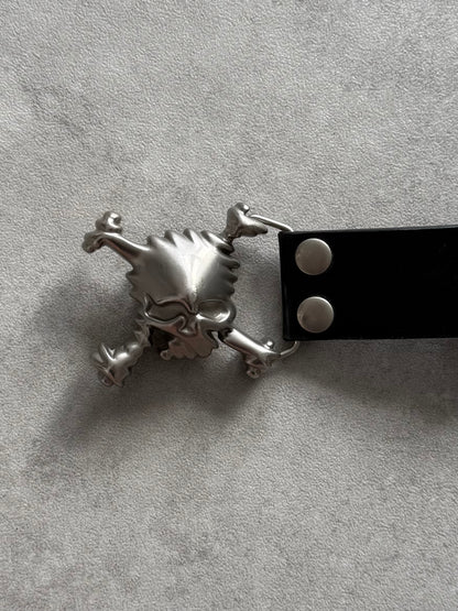 Vintage Oakley Skull Belt (M)