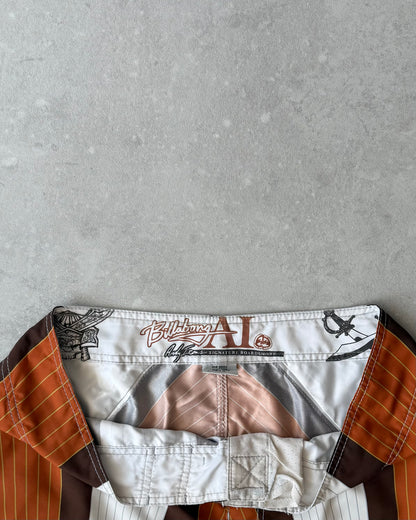 Vintage Billabong Andy Irons Samurai Boardshorts (36)