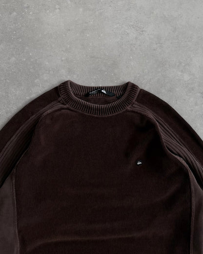 Vintage Quiksilver Corduroy Knit Jumper (XL)
