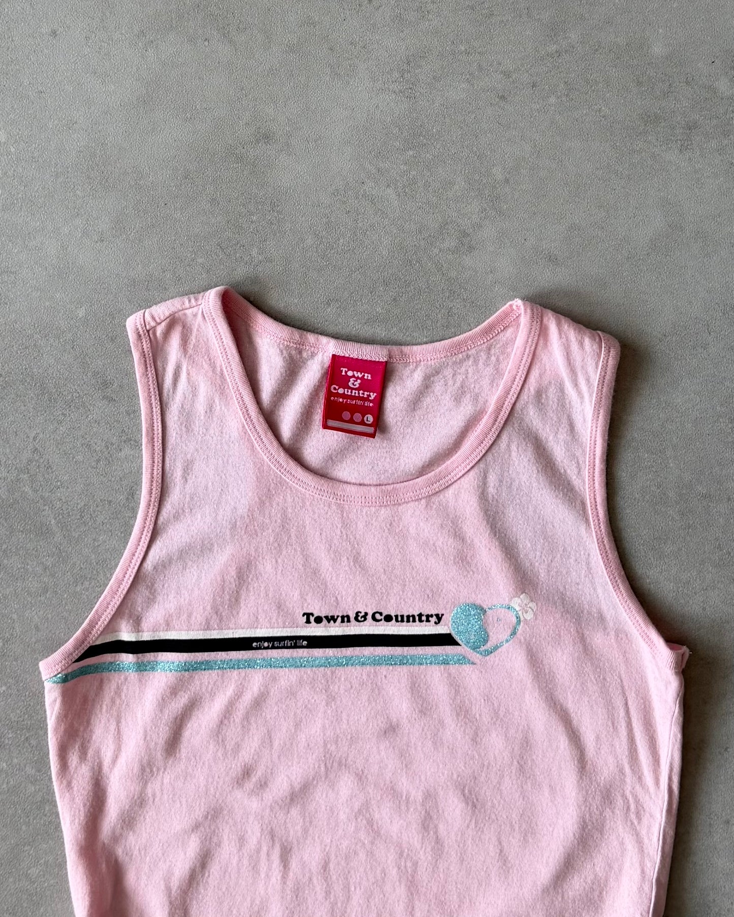 Vintage Town & Country Vest Top (M)