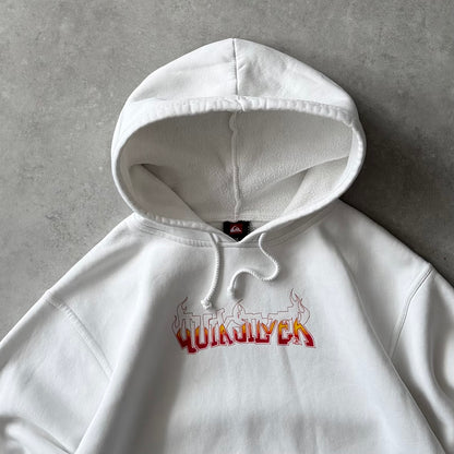 00's Quiksilver Flame Hoodie (M)