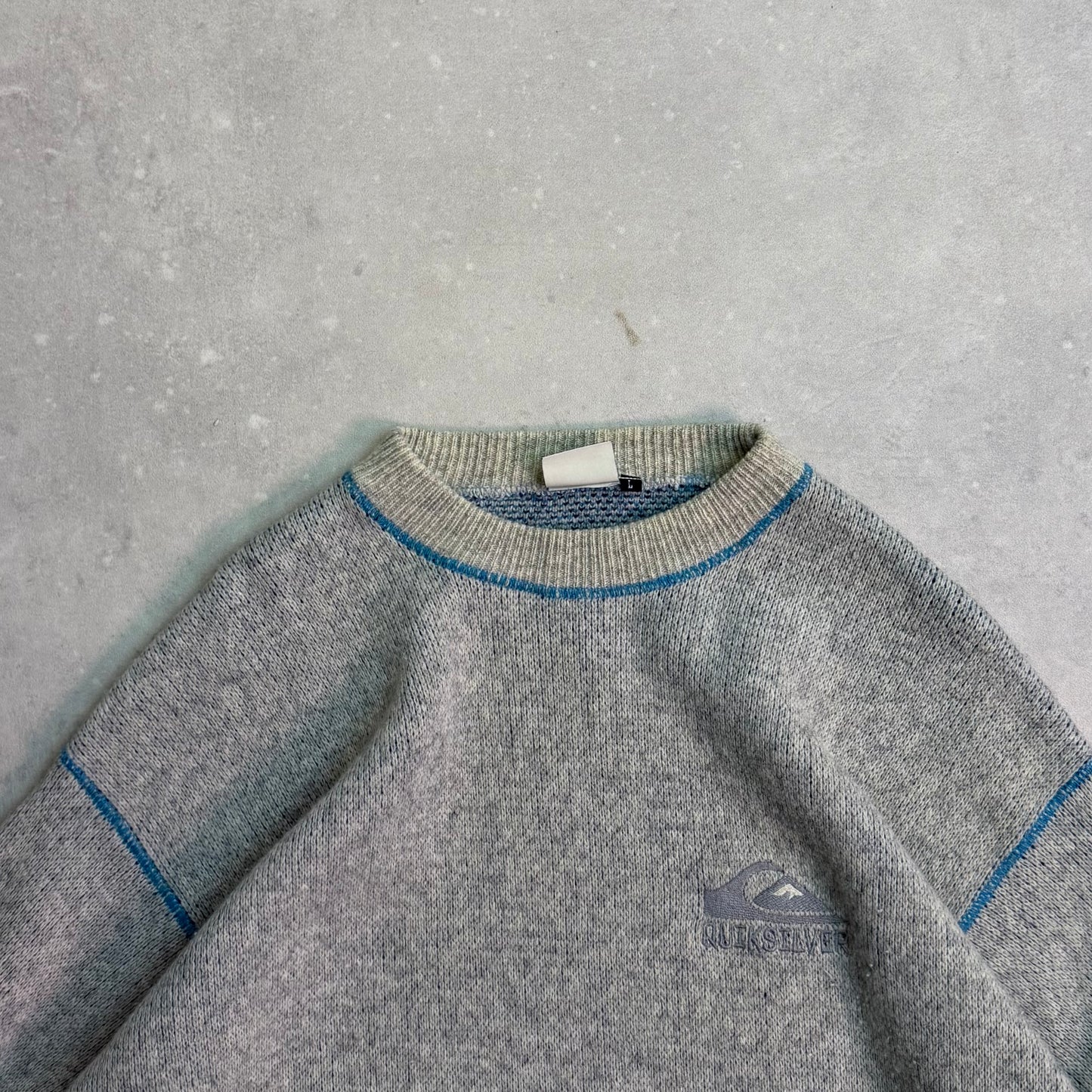 90’a Quiksilver Knit Jumper (L)