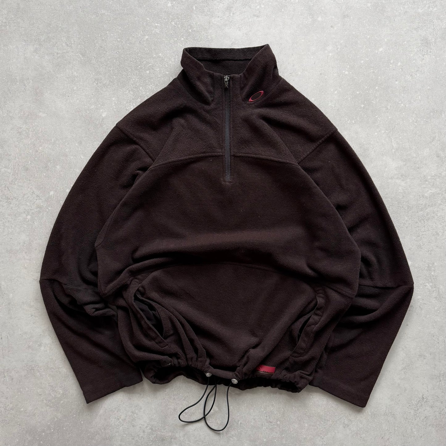 00’s Oakley 1/4 Length Zip Fleece (XL)