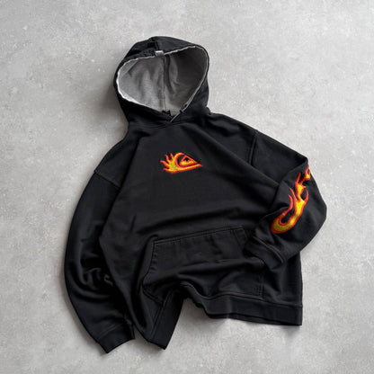 00’s Quiksilver Flame Hoodie (L)