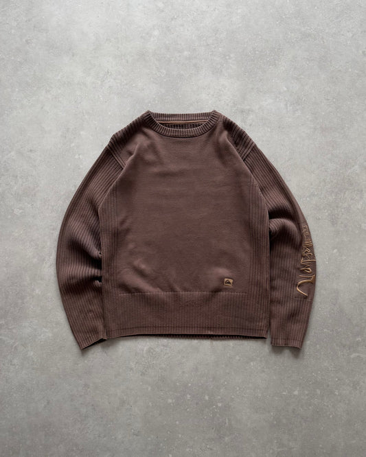 Vintage Quiksilver Cable Knit Jumper (S)