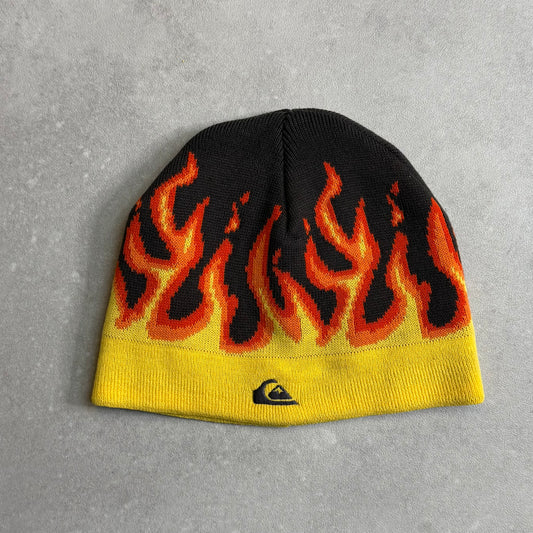 00s Quiksilver Flame Beanie