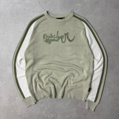 00's Quiksilver Knit Jumper (M)