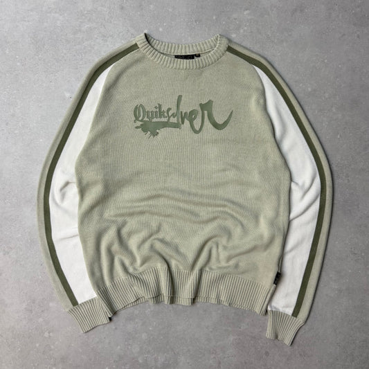 00's Quiksilver Knit Jumper (M)