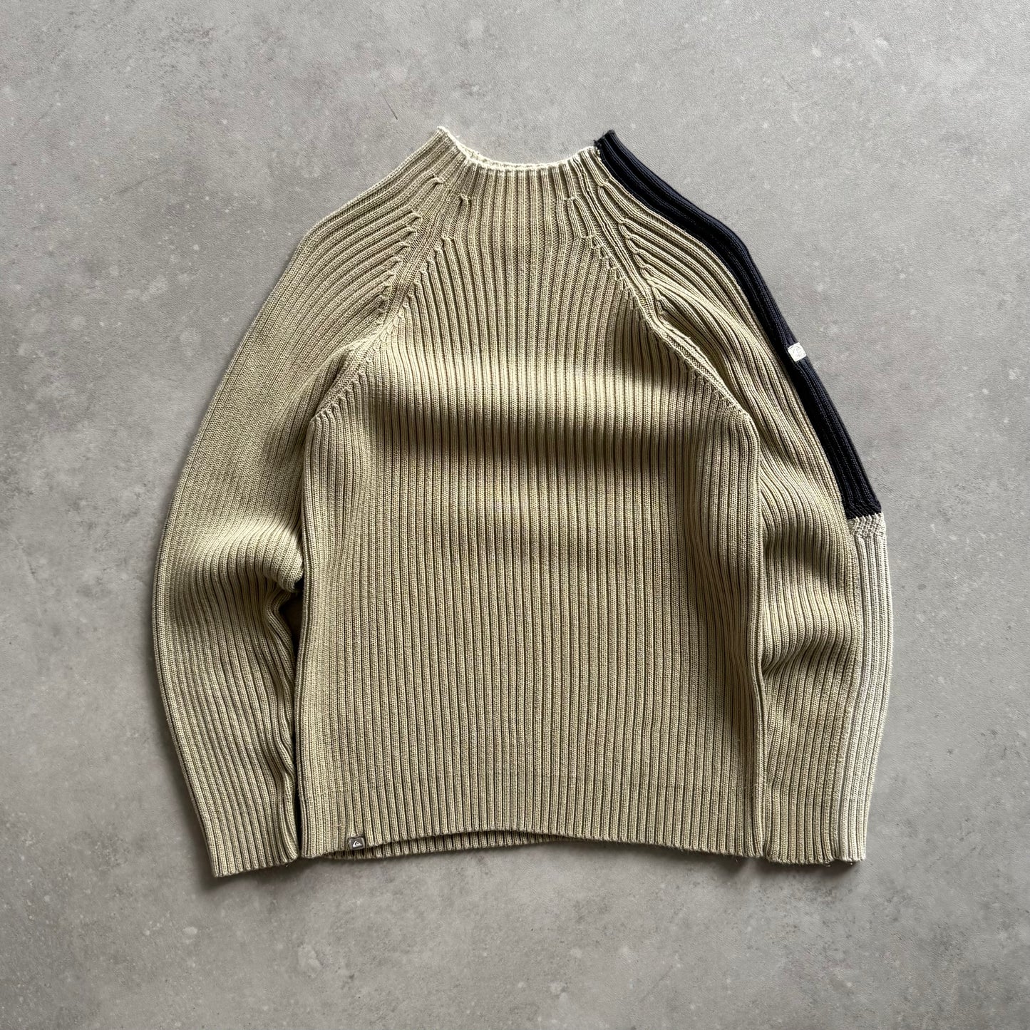 Vintage Quiksilver Ribbed Knit Jumper (M)