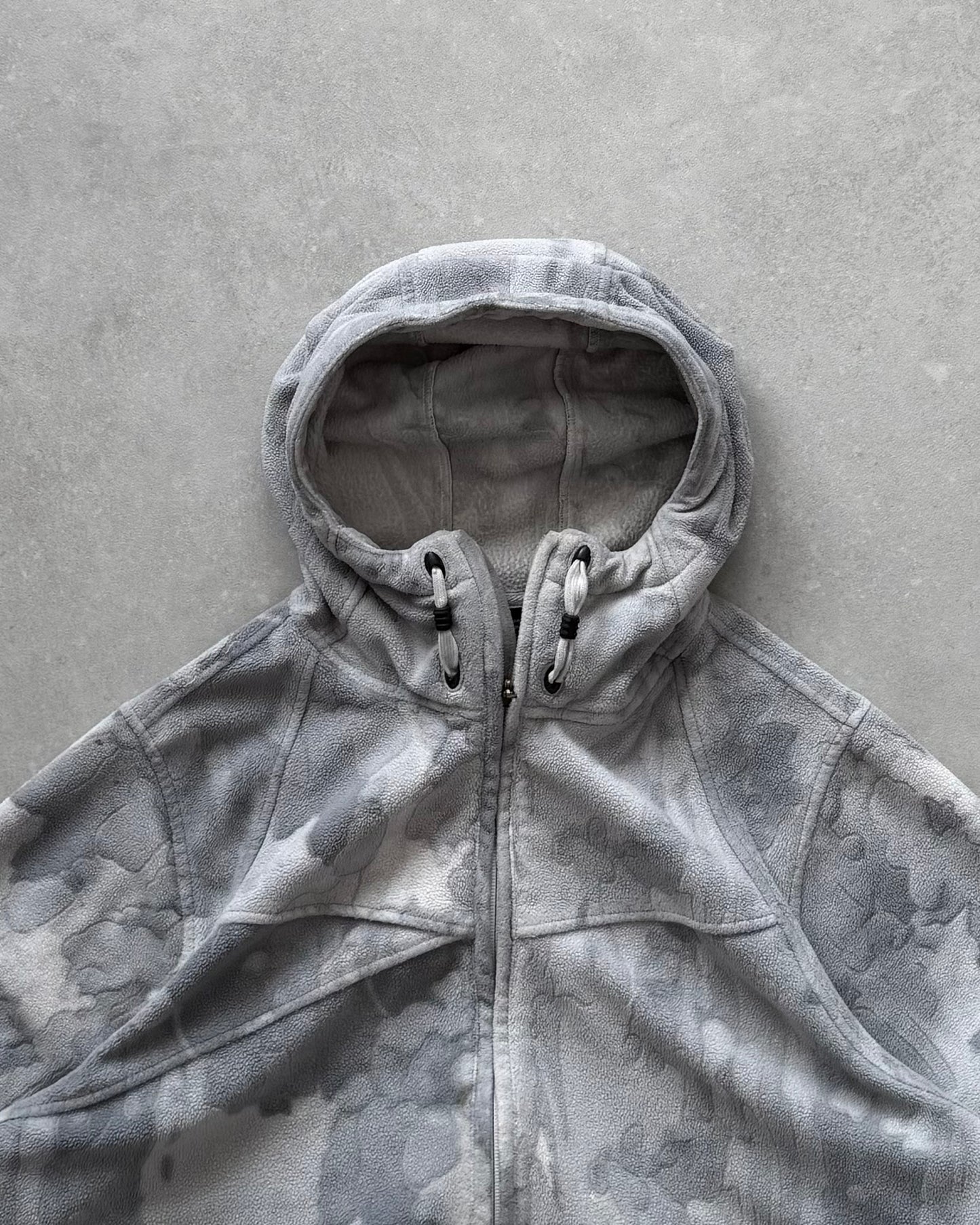 Vintage Oakley Zip-Up Fleece Hoodie (L)