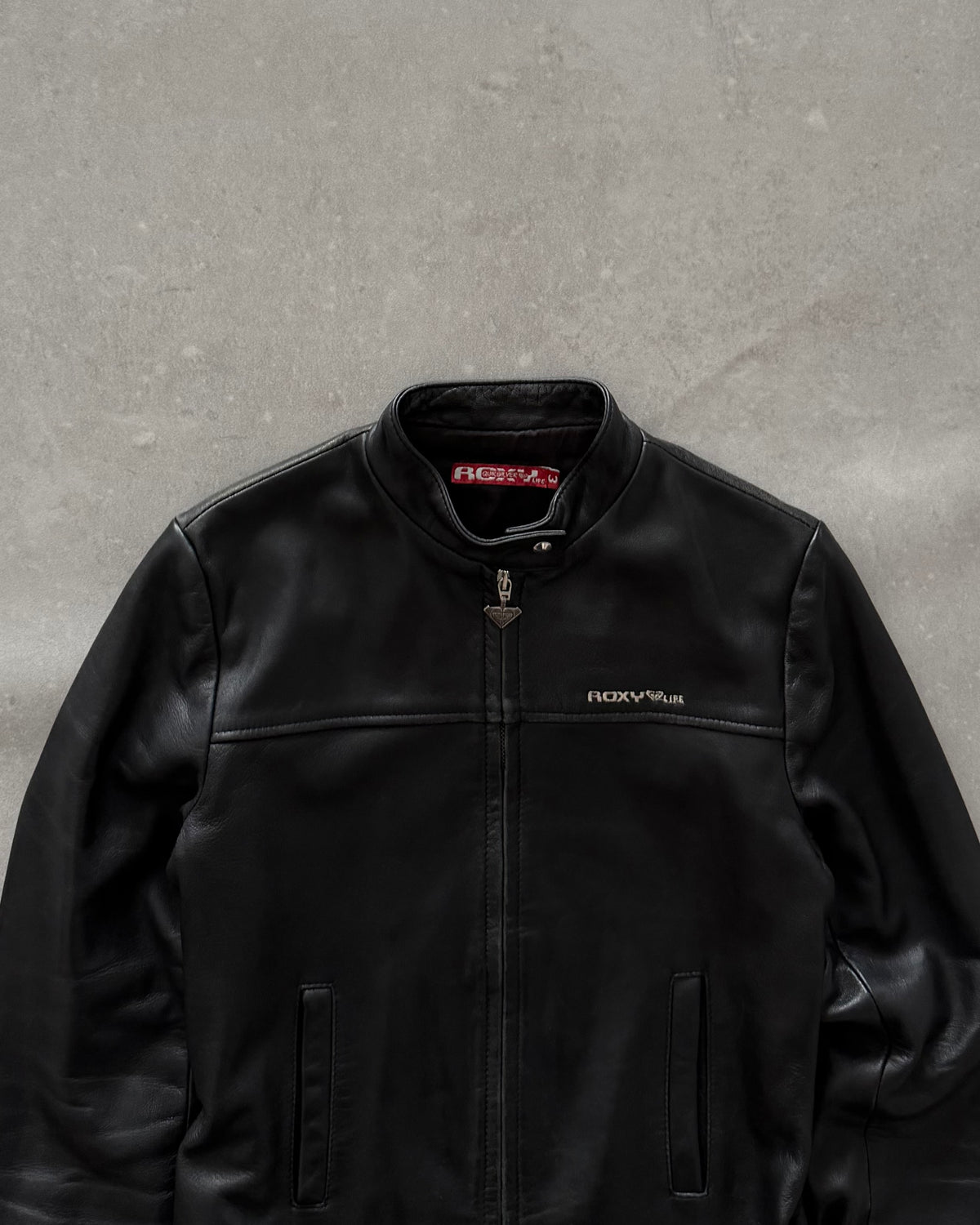 Vintage Roxy Leather Jacket (S)