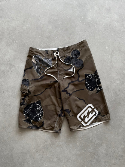 Vintage Billabong Taj Burrow Royal Flush Boardshorts (32)
