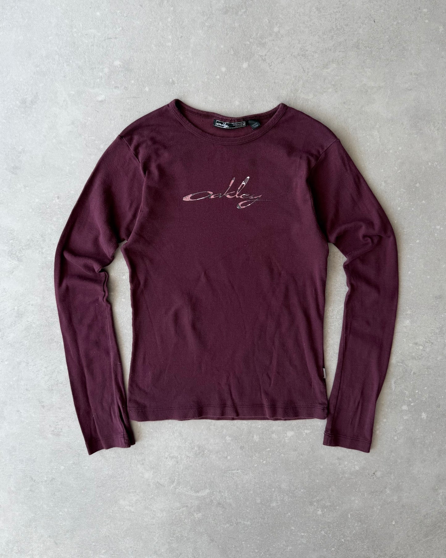 Vintage Oakley Women’s Long Sleeve Top (S/8)