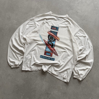 90's Quiksilver Long Sleeve T-Shirt (M)