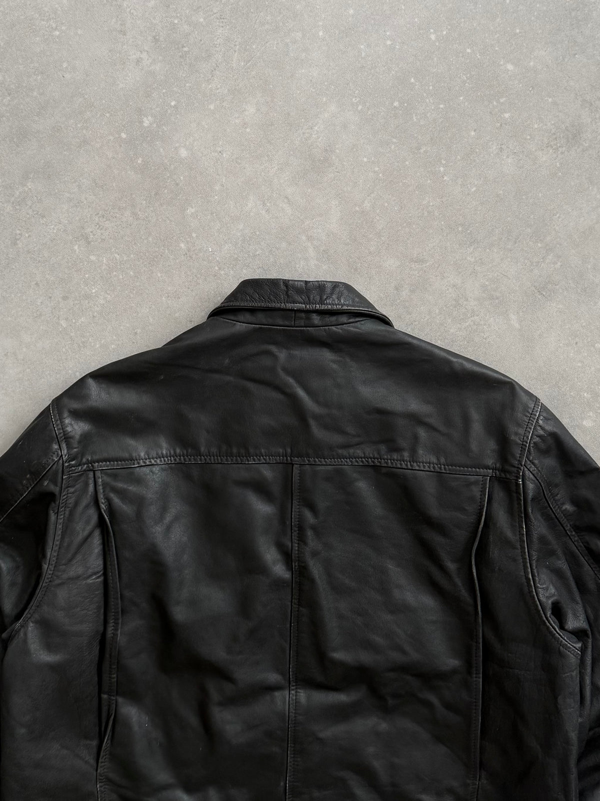 Vintage Quiksilver Leather Jacket (XL)